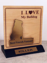 Load image into Gallery viewer, Bulldog Desktop Trophy