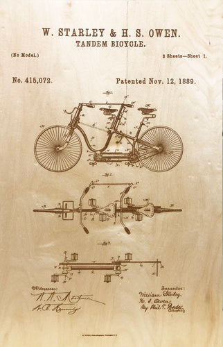 The Tandem Bicycle